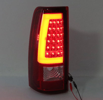 RED LED Tail Lights Fits 2003-2006 03 Chevy Silverado 1500 1500HD 2500 2500 HD 3500