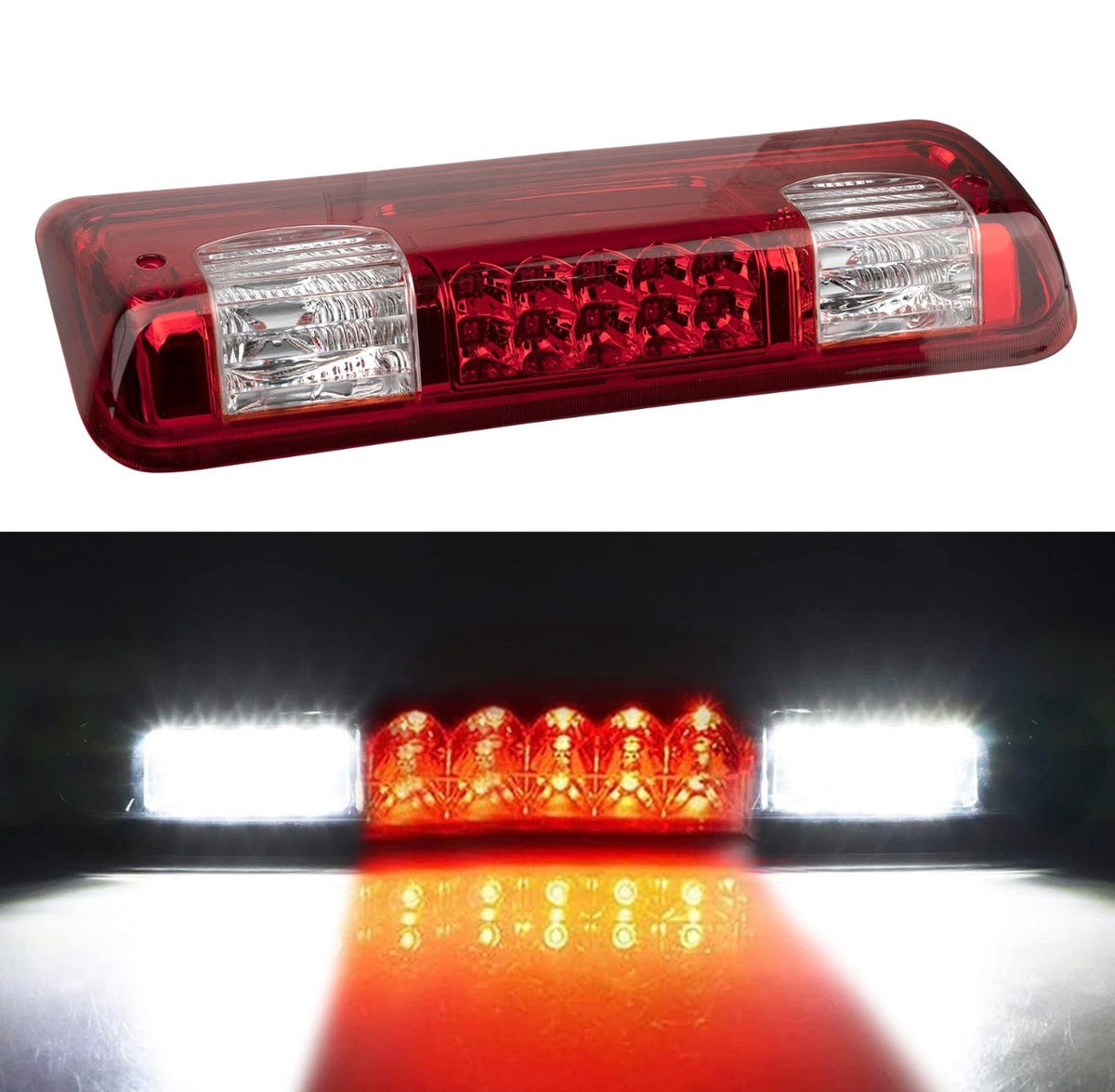 For 2004-2008 Ford F150 F-150 LED 3RD Third Brake Light Rear Roof Cargo Lamp Bar