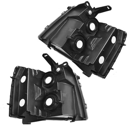 For 2007-2014 Chevy Silverado1500 2500HD 3500HD Left+Right Headlights Headlamps