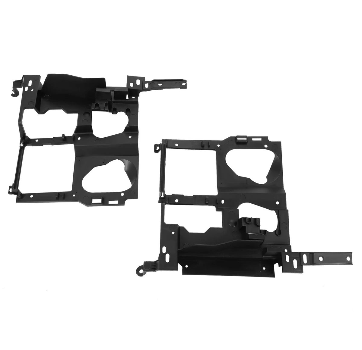LH & RH Headlight Mounting Brackets For Chevy Silverado 99-02 GMC Sierra 99-07