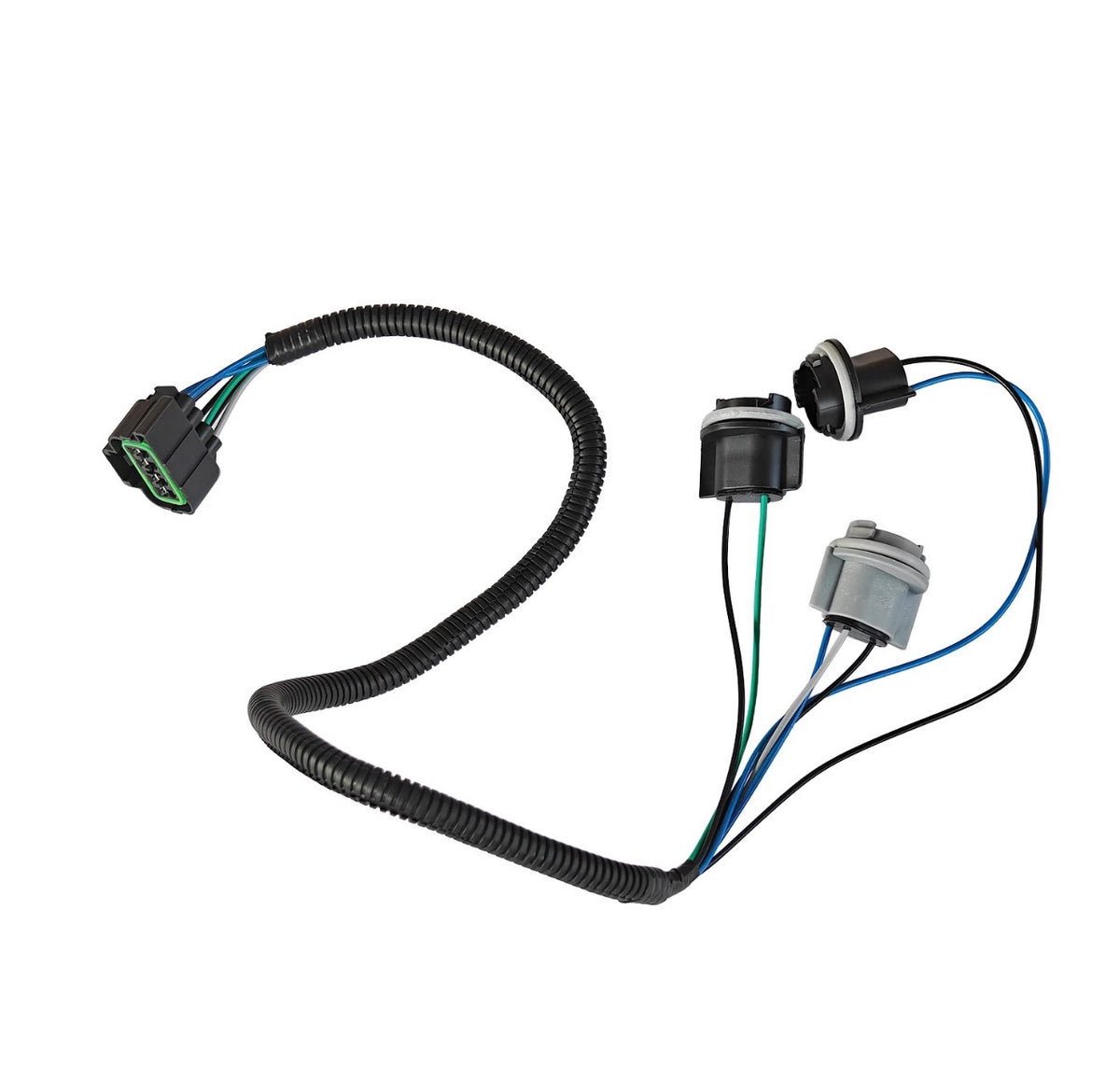 Tail Light Wiring Harness Left Driver For 1999-2005 Silverado Sierra (CONFIRM YEARS 3 AND 4 BULBS)