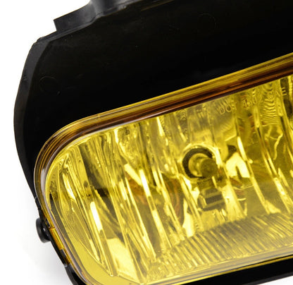 Fit For 2003-06 Chevy Silverado 1500 2500 3500 Avalanche Bumper Fog Lights Lamps