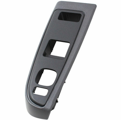 Dark Gray Driver Side Window Switch Trim For 03-07 Silverado Sierra 89045124