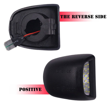 LED License Plate Light Assembly For Chevy Silverado GMC Sierra 1500/2500/3500