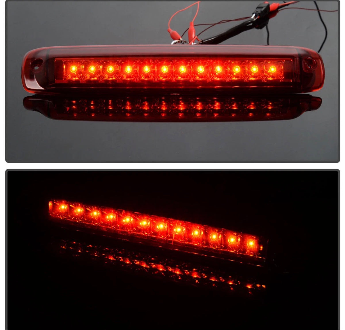 Fit For 1999-2006 GMC Sierra Chevy Silverado 1500 2500 3500 LED 3rd Brake Light
