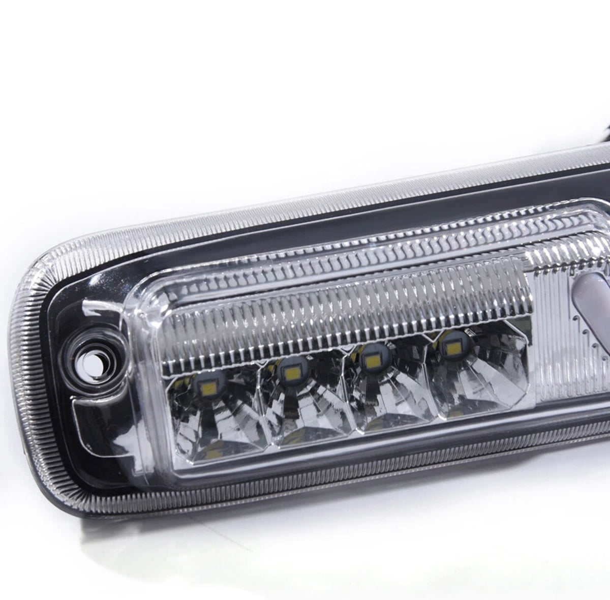 Fit For 99-07 Silverado/Sierra Chrome/Clear LED Third 3rd Brake Cargo Light