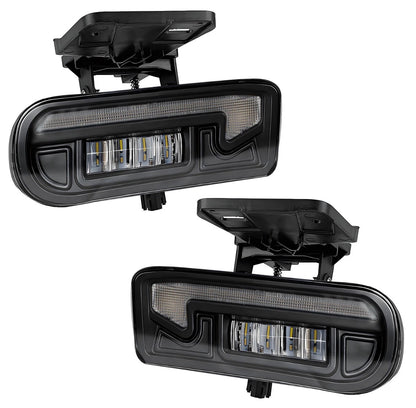 For 1999-2002 Chevy Silverado 1500 2500 00-06 Tahoe Suburban LED Fog Lights Lamp