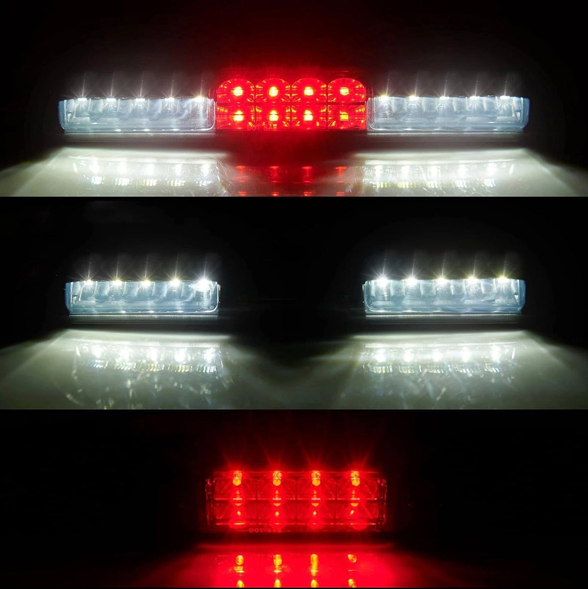 For 1999-2007 Chevy Silverado GMC Sierra 1500 2500 3500 Third 3rd Brake Light