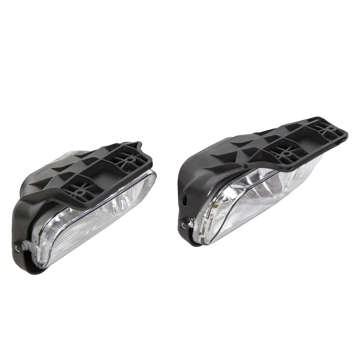 For 03-06 Chevy Silverado 1500/2500/3500 Clear Driving Fog Lights w/Bulbs Pair