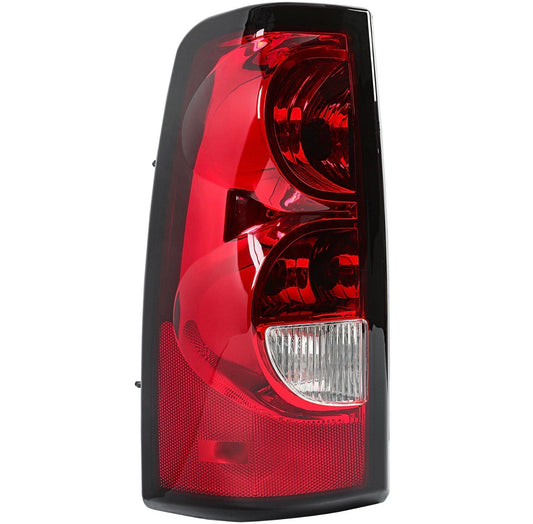 Left Driver Side For Chevy Silverado 03-06 Tail Light Brake Lamp Chrome Housing