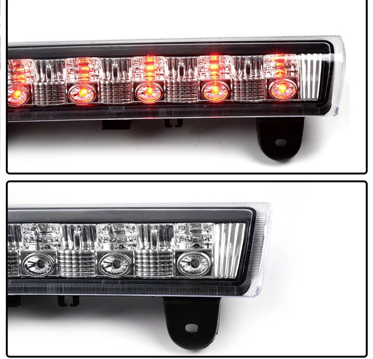 Fit For 2000-2006 Chevy Suburban Tahoe GMC Yukon LED 3rd Brake Tail Light Clear