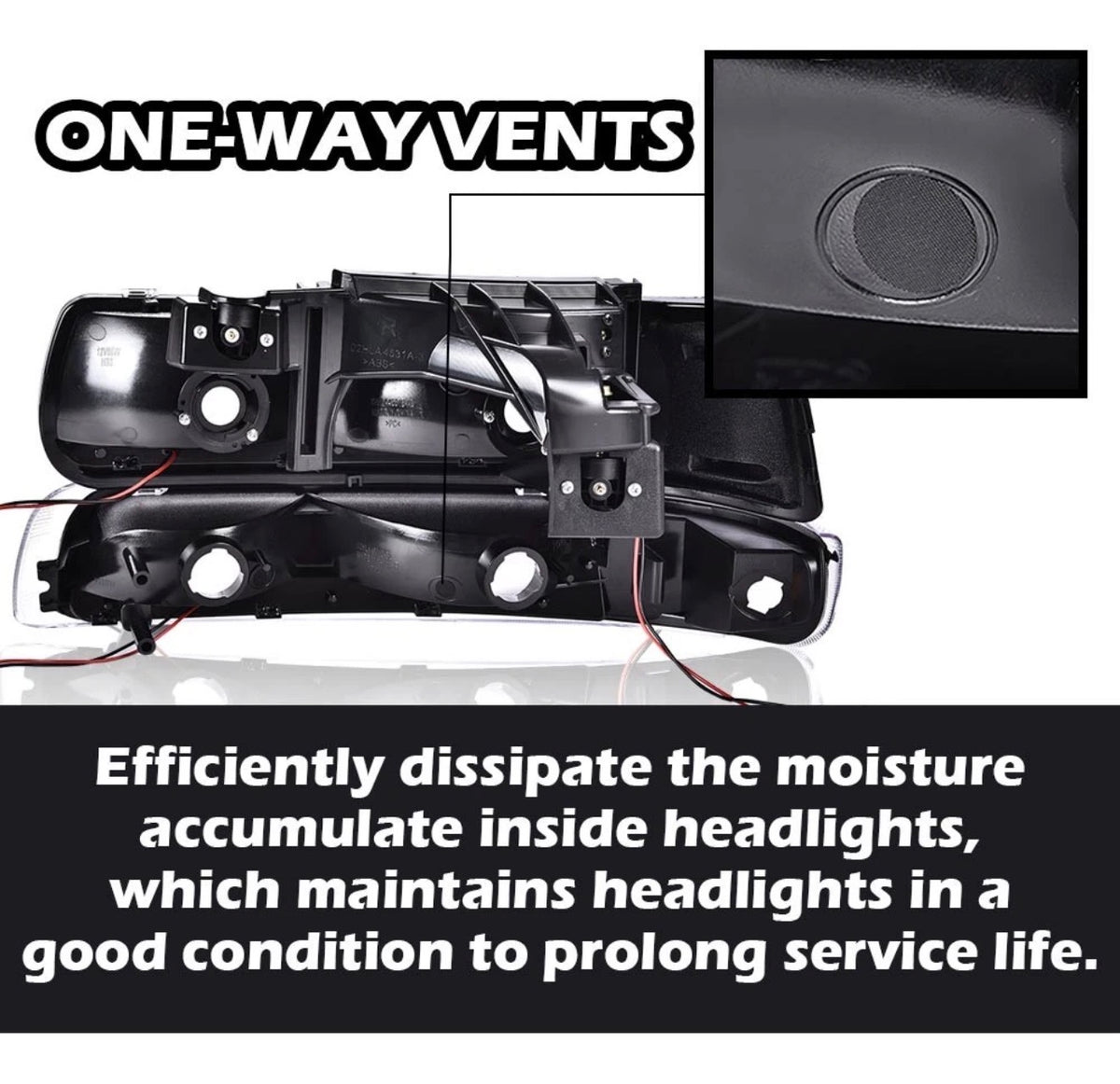 Chrome LED DRL Headlights Bumper Lamps For 1999-02 Chevy Silverado 2000-06 Tahoe amber