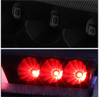 FIT FOR 00-06 TAHOE YUKON 3RD X-TYPE REAR BLACK THIRD TAIL BRAKE LIGHT STOP LAMP