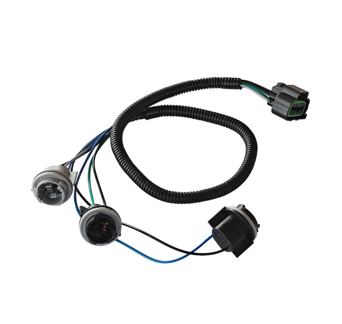 Tail Light Wiring Harness Left Driver For 1999-2005 Silverado Sierra (CONFIRM YEARS 3 AND 4 BULBS)