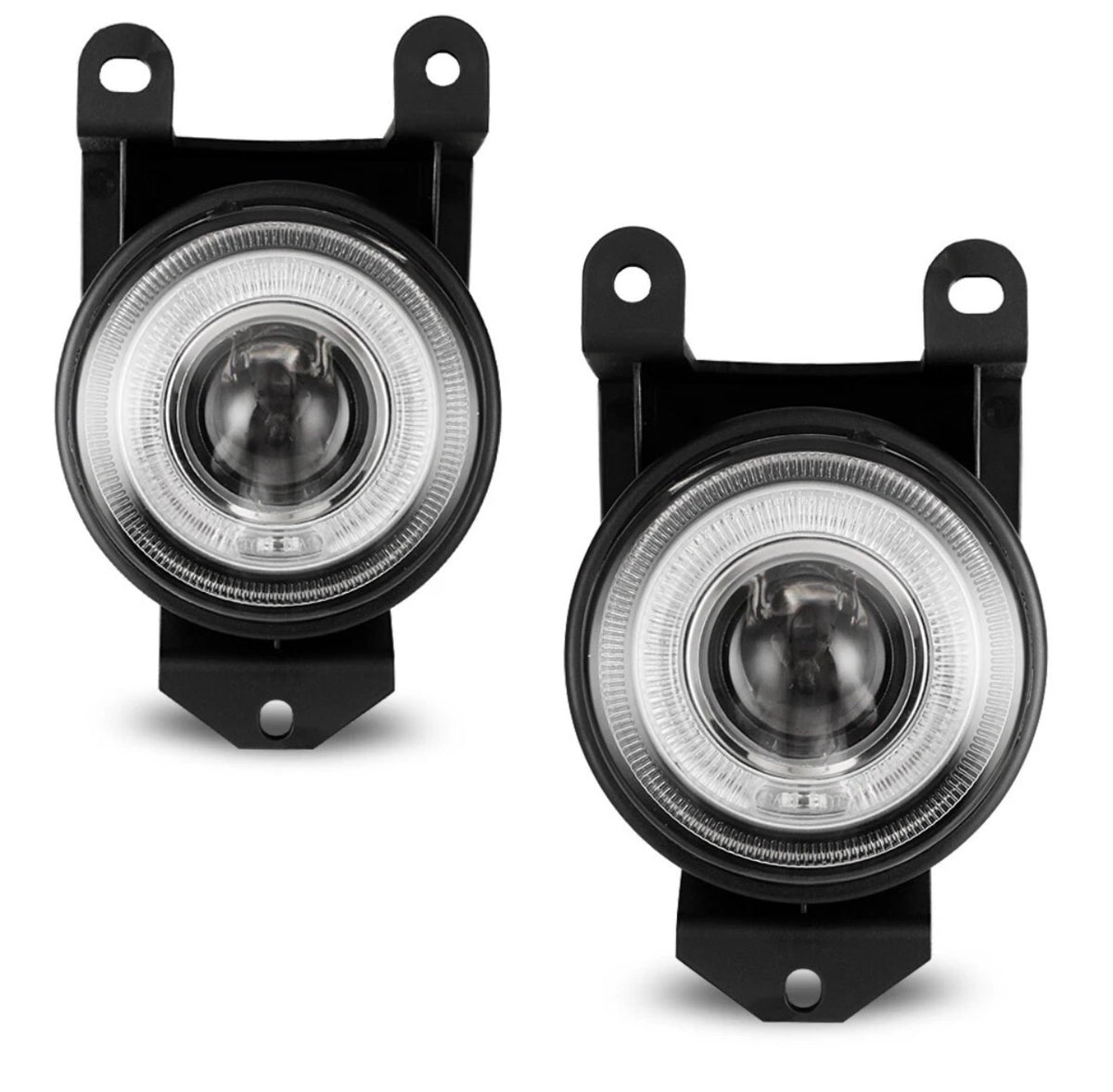 for 99-06 GMC Sierra 1500 C3 Halo Projector Fog Lights Clear Bumper Left+Right