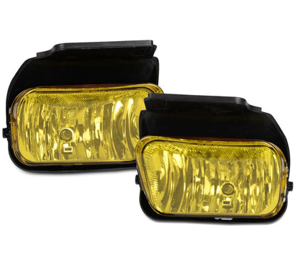 Fit For 2003-06 Chevy Silverado 1500 2500 3500 Avalanche Bumper Fog Lights Lamps