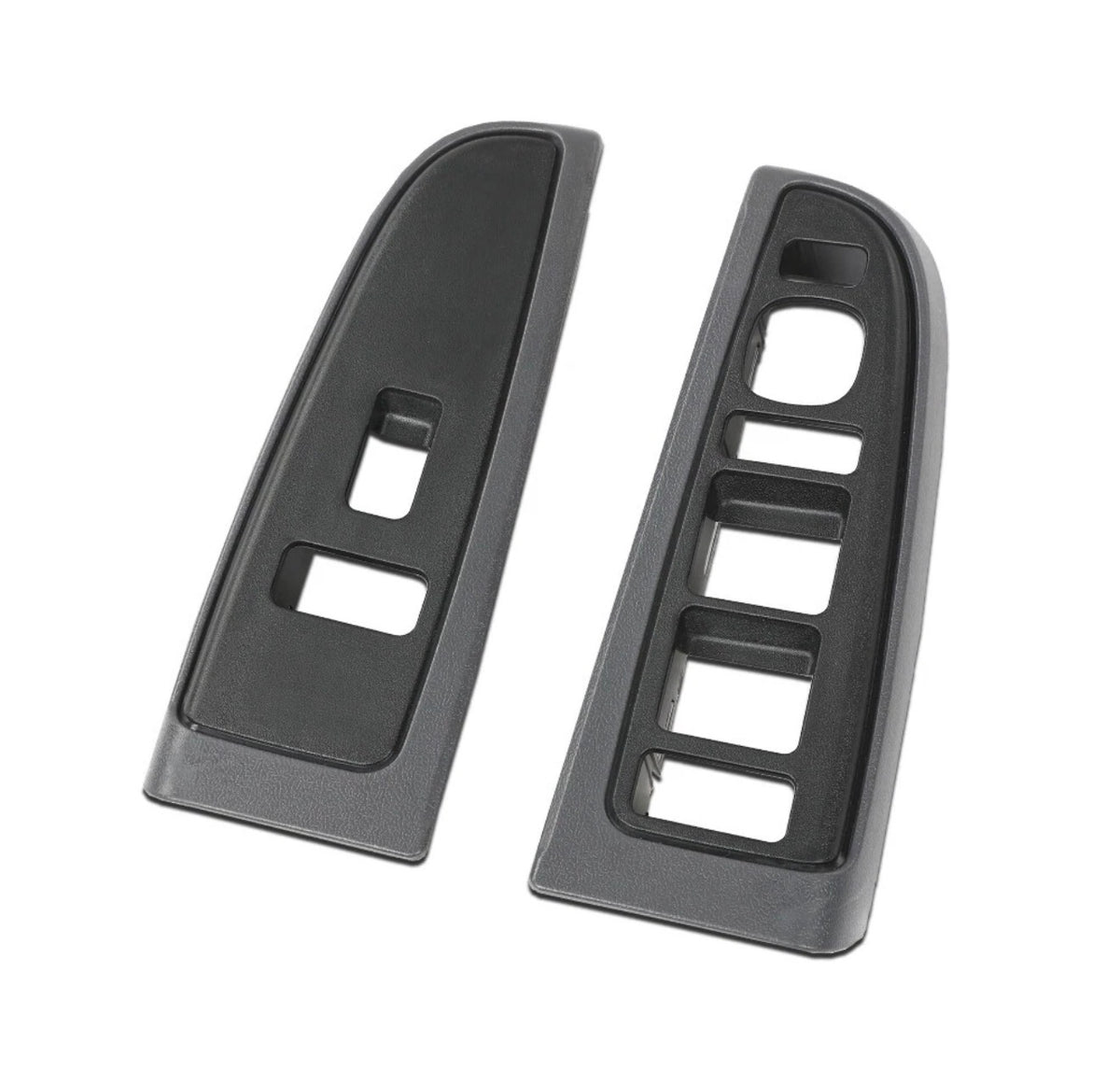 Front Window Switch Bezel Set Gray Fit For 03-07 Chevy Silverado GMC Sierra