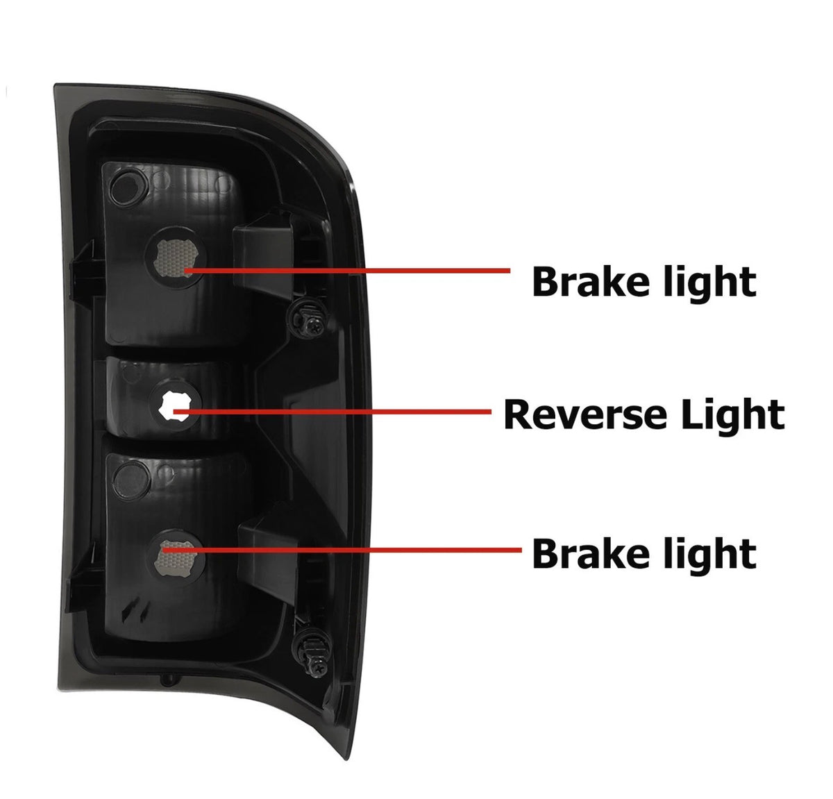 For Chevy Silverado 1500 2500HD 3500HD 2014-2015 2019 Tail Lights Brake Lamps