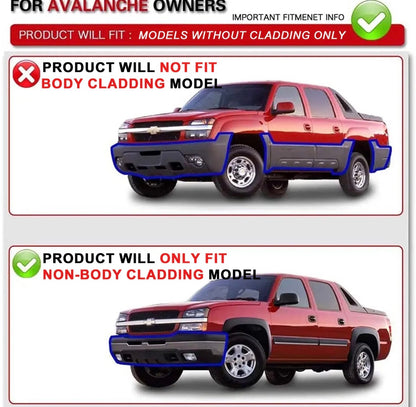 For 2003-2006 Chevy Silverado 1500 2500 3500 Headlights + Bumper Lights