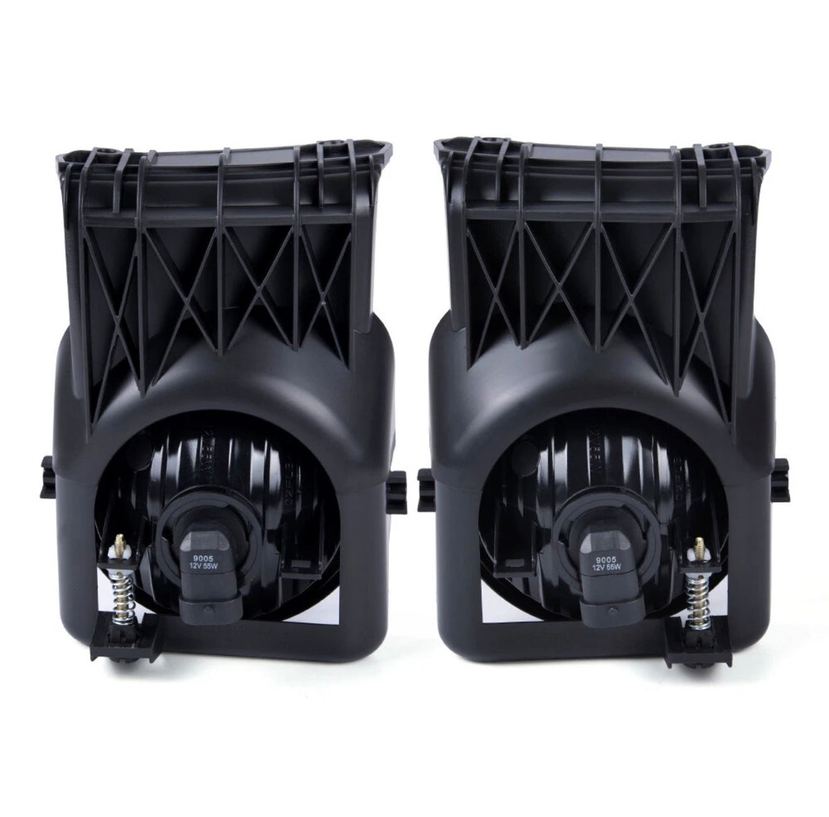 FIT FOR 03-06 GMC SIERRA 1500 2500 3500 CLEAR LENS FOG LIGHTS+WIRING+SWITCH PAIR
