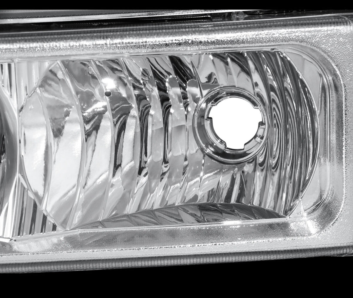 For 2003-2006 Chevy Silverado 1500 2500 3500 Headlights + Bumper Lights