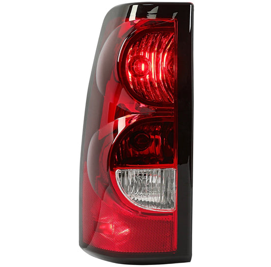 Left Driver Side For Chevy Silverado 03-06 Tail Light Brake Lamp Chrome Housing
