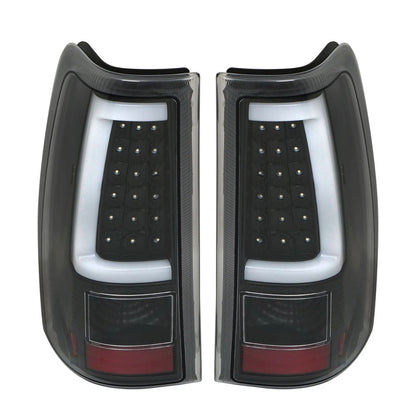 Black LED Tail Lights Fits 2003-2006 Chevy Silverado GMC Sierra 1500 2500HD 3500